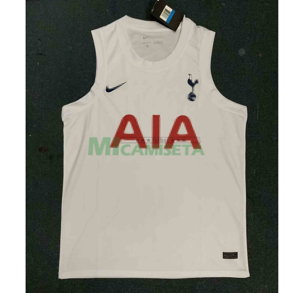 Camiseta de Entrenamiento Tottenham Hotspur Sin Mangas 2021/2022 Blanco