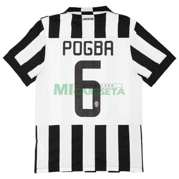 Camiseta POGBA 6 Juventus Primera Equipación Retro 2014/15