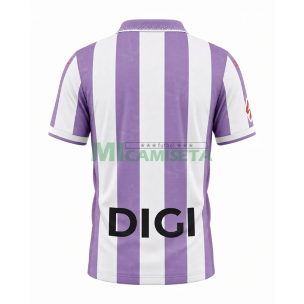 Camiseta Real Valladolid Primera Equipación 2026/2027 Morado/Blanco con Parche La Liga