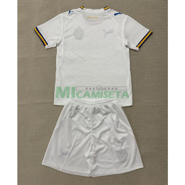 Camiseta Olympique Marsella Primera Equipación 2026/2027 Blanco Niño Kit