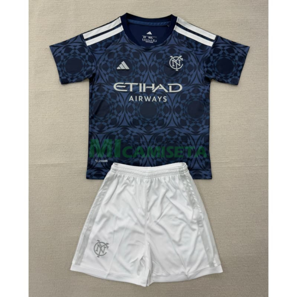 Camiseta New York City Segunda Equipación 2026/2027 Azul Oscuro Niño Kit