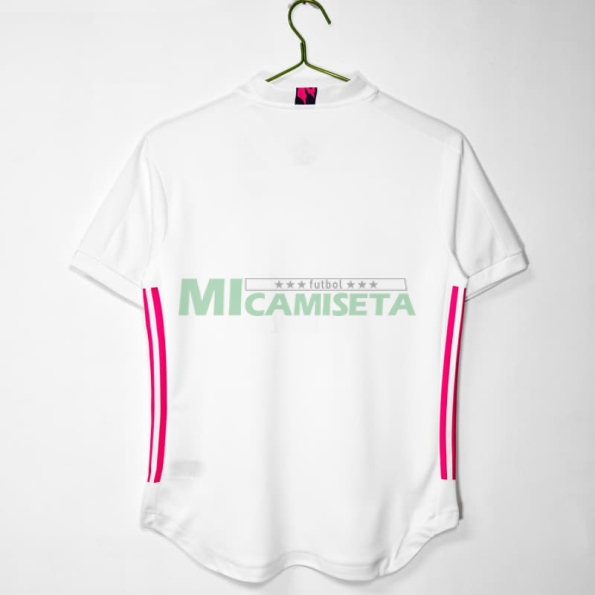 Camiseta Real Madrid Primera Equipación Retro 2020/21 Blanco (EDICIÓN JUGADOR)