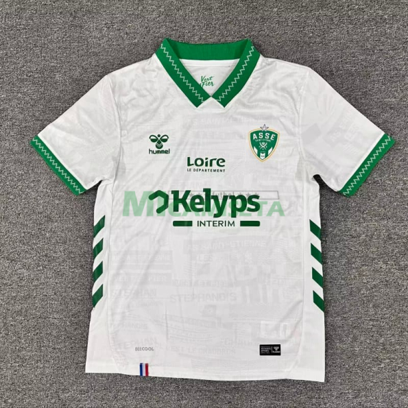 Camiseta Saint-Étienne Segunda Equipación 2025/2026 Blanco