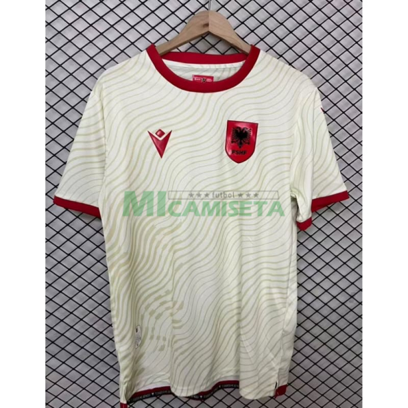 Camiseta Albania Segunda Equipación Mundial 2026 Blanco