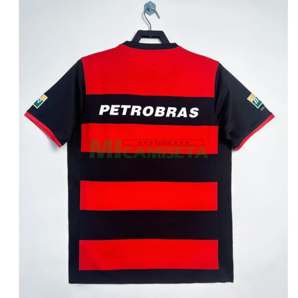 Camiseta Flamengo Primera Equipación Retro 2000/01 Rojo/Negro