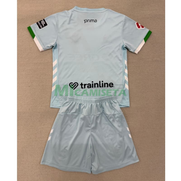 Camiseta Real Betis Segunda Equipación 2025/2026 Azul Claro con Parche La Liga