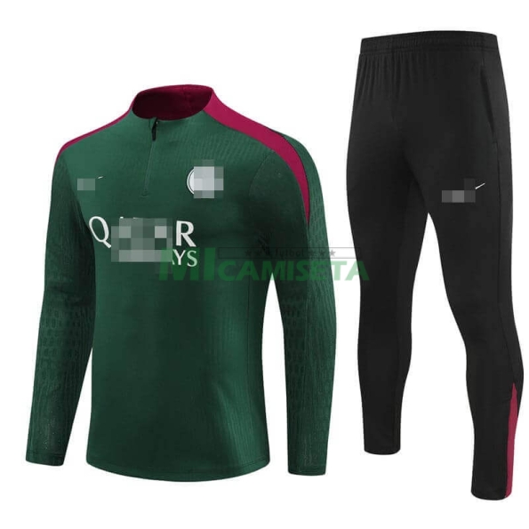 Sudadera de Entrenamiento PSG 2024/2025 Verde/Rojo