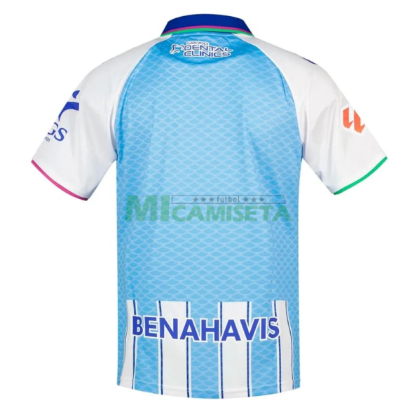 Camiseta Málaga CF Primera Equipación 2026/2027 Azul/Blanco con Parche La Liga