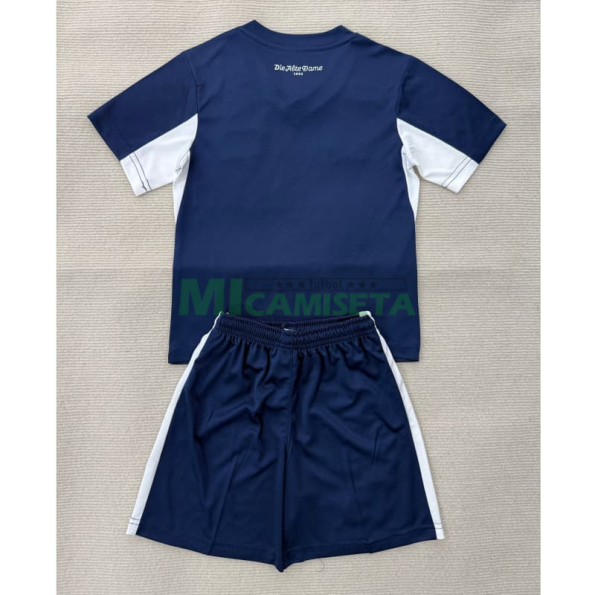 Camiseta Hertha Berlin Primera Equipación 2025/2026 Azul/Blanco Niño Kit