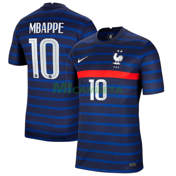 Camiseta MBAPPE 10 Francia 1ª Equipación 2021