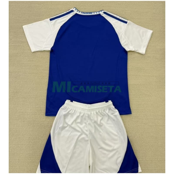 Camiseta Cruzeiro Primera Equipación 2025/2026 Azul Niño Kit