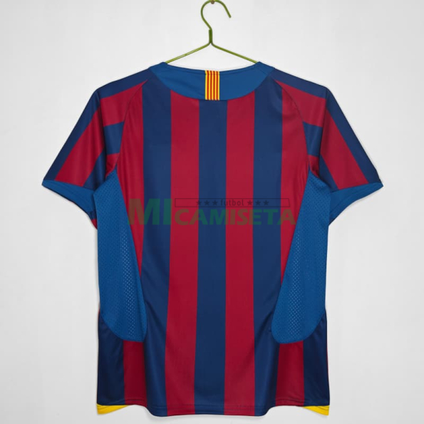 Camiseta Barcelona Primera Equipación Retro 2005/06 Rojo/Azul