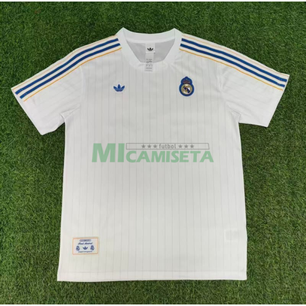 Camiseta Real Madrid Terrace Icons Retro 2025/26 Blanco