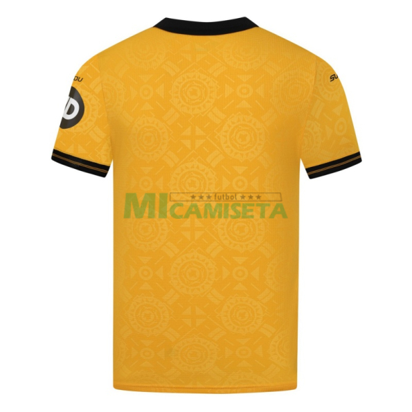 Camiseta Wolverhampton Wanderers Primera Equipación 2025/2026 Amarillo