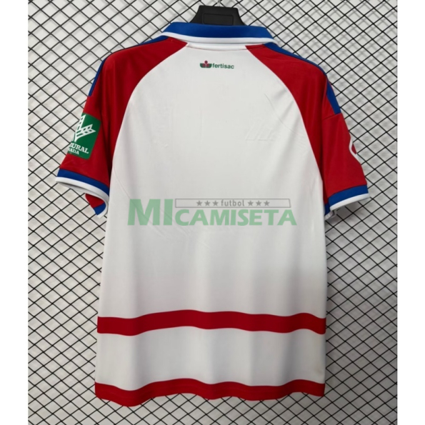 Camiseta Granada Primera Equipación 2026/2027 Rojo/Blanco con Parche La Liga