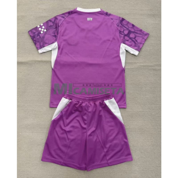 Camiseta de Portero Manchester City 2026/2027 Rosa Niño Kit
