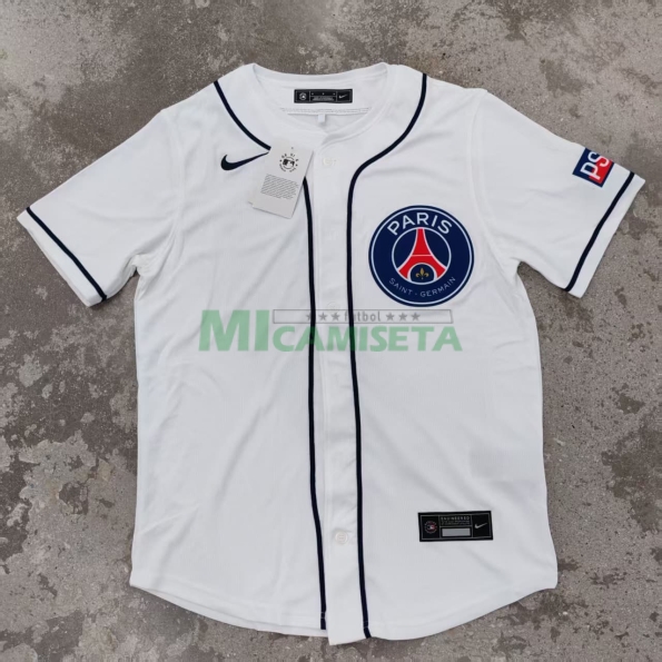 Camiseta PSG 2025/2026 Baseball Shirt Blanco