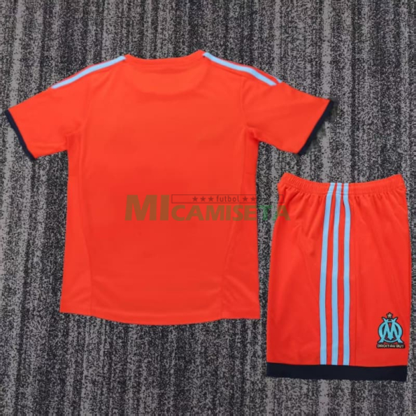 Camiseta Barcelona Segunda Equipación Retro 2011/12 Naranja Niño Kit