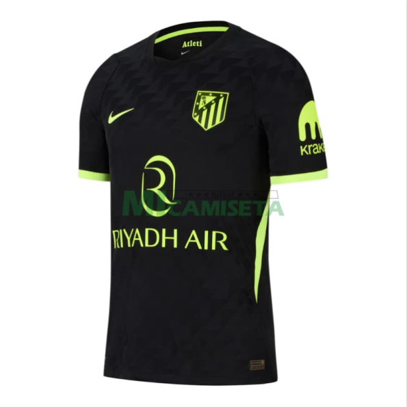 Camiseta Atlético de Madrid Segunda Equipación 2026/2027 Negro