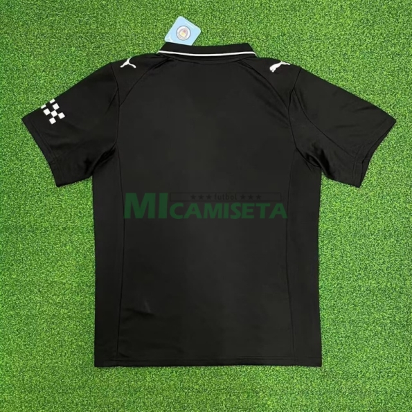 Camiseta Manchester City Segunda Equipación 2025/2026 Negro