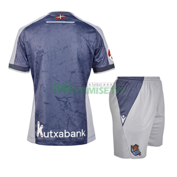 Camiseta Real Sociedad Segunda Equipación 2025/2026 Niño Kit
