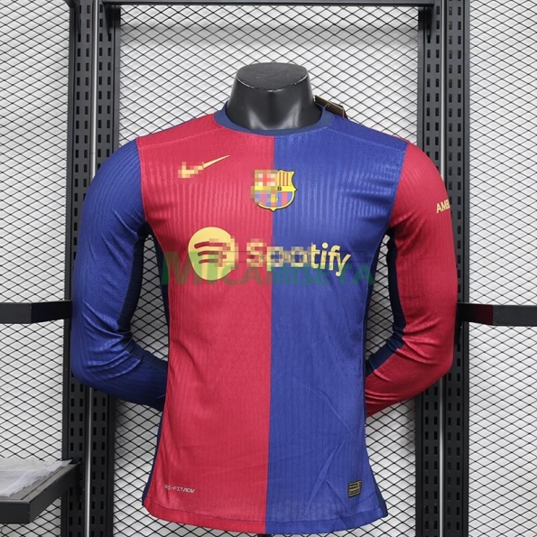 Camiseta Barcelona Primera Equipación 2024/2025 ML (EDICIÓN JUGADOR)