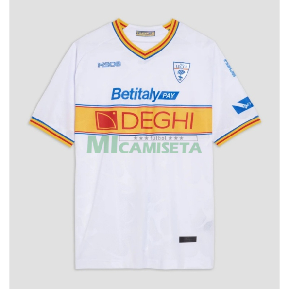 Camiseta US Lecce Segunda Equipación 2025/2026 Blanco