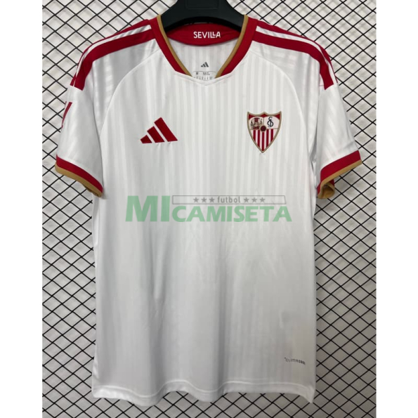 Camiseta Sevilla FC Primera Equipación 2026/2027 Blanco con Parche La Liga