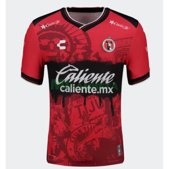 Camiseta Tijuana Primera Equipación 2025/2026 Rojo