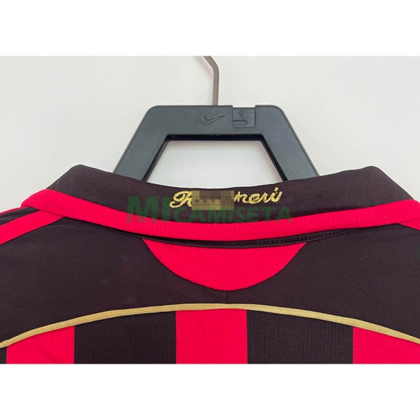 Camiseta AC Milan Primera Equipación Retro 06/07 ML