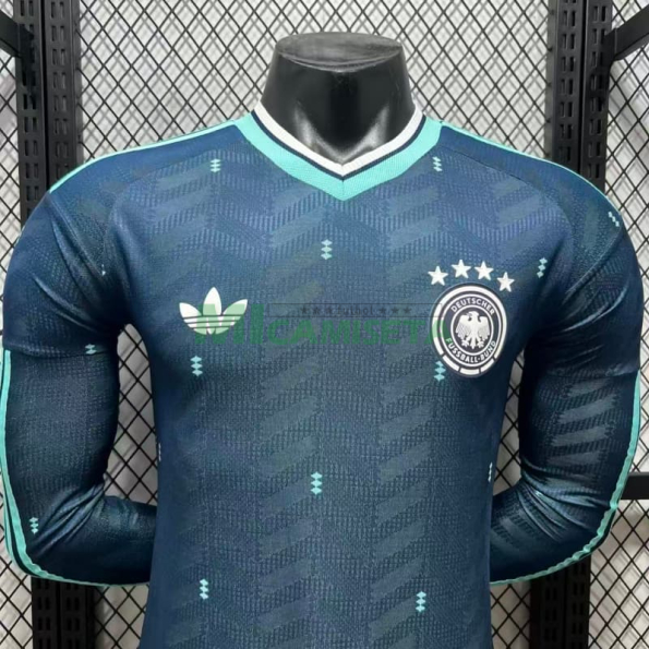 Camiseta Alemania Segunda Equipación Mundial 2026 ML Azul (EDICIÓN JUGADOR)