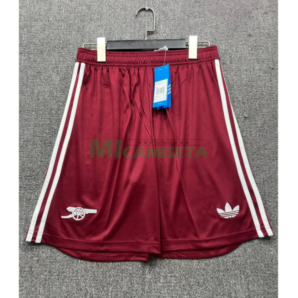 Pantalón Corto Arsenal Tercera Equipación 2025/2026 Rojo