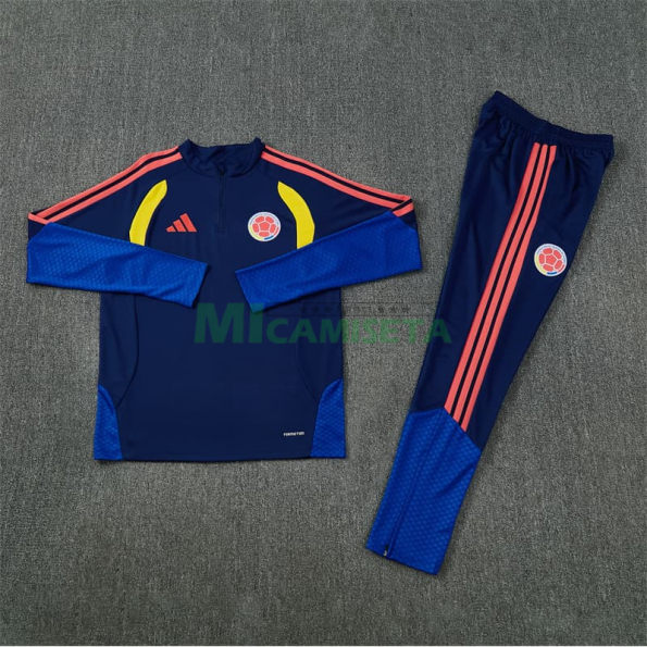 Sudadera de Entrenamiento Colombia 2026 Kit Azul Marino
