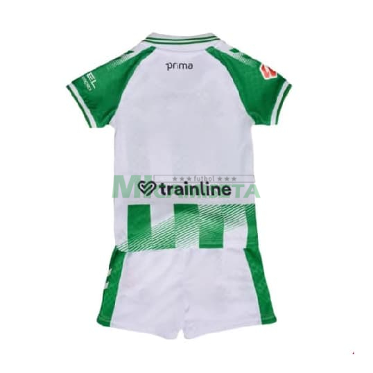 Camiseta Real Betis Primera Equipación 2026/2027 Verde/Blanco Niño Kit con Parche La Liga