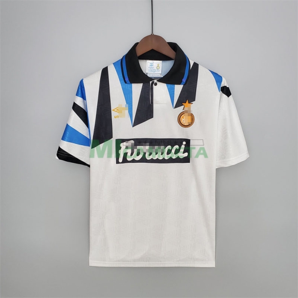 Camiseta Inter de Milan Segunda Equipación Retro 1992/93