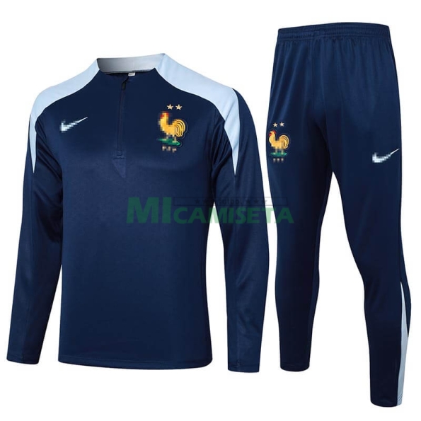 Sudadera de Entrenamiento Francia 2024 Azul Marino