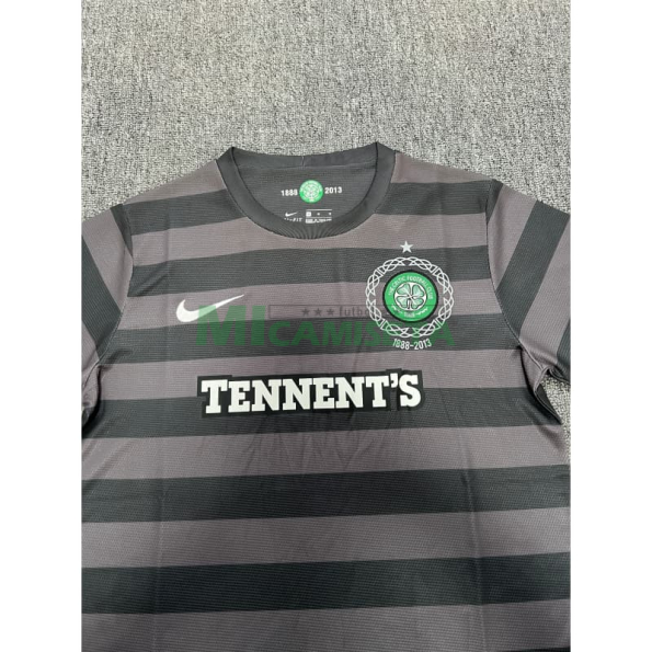 Camiseta Celtic Segunda Equipación Retro 2012/2013 Gris/Negro