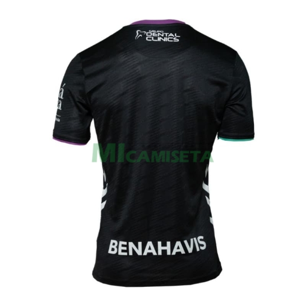 Camiseta Málaga CF Segunda Equipación 2025/2026 Negro con Parche La Liga