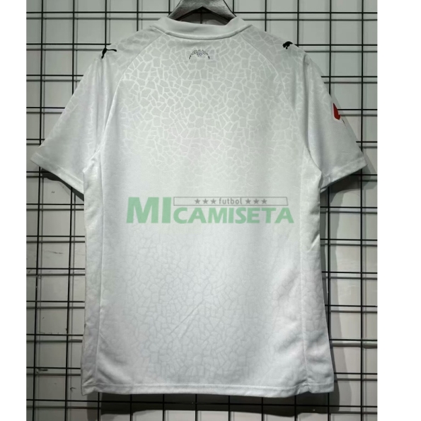 Camiseta Valencia Primera Equipación 2025/2026 Blanco con Parche La Liga