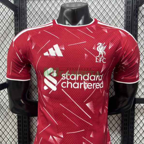 Camiseta Liverpool Primera Equipación 2026/2027 Rojo (EDICIÓN JUGADOR)