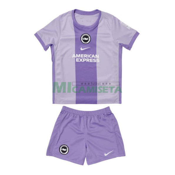 Camiseta Brighton Segunda Equipación 2025/2026 Morado