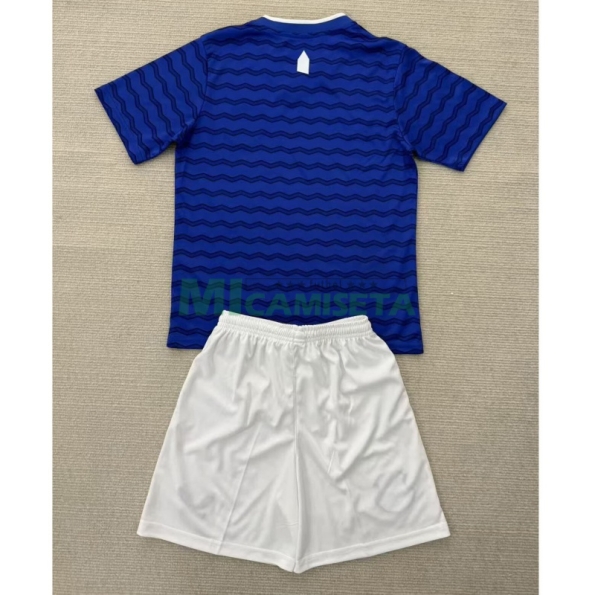 Camiseta Everton FC Primera Equipación 2025/2026 Azul Niño Kit