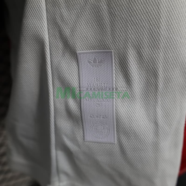 Camiseta Ajax 125 Aniversario Edición 2025 Rojo/Blanco (EDICIÓN JUGADOR)