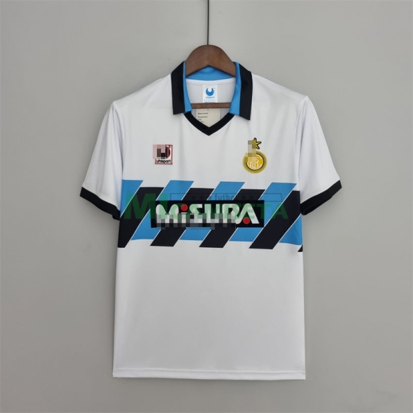 Camiseta Inter de Milan Segunda Equipación Retro 1990/91