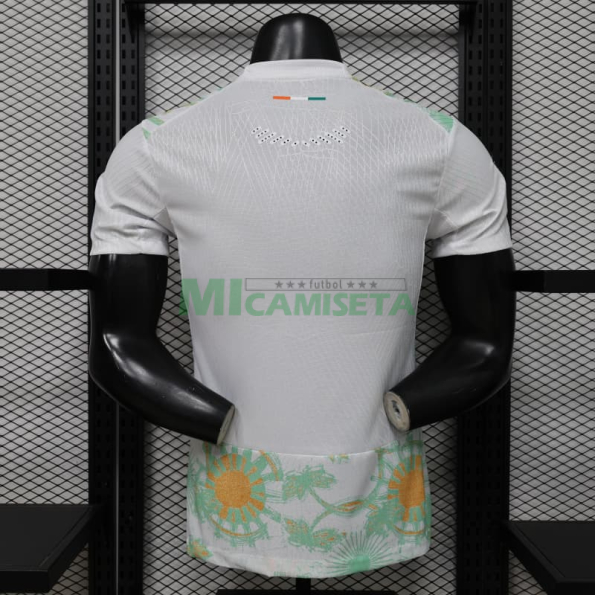 Camiseta Costa de Marfil Segunda Equipación Mundial 2026 Blanco (EDICIÓN JUGADOR)
