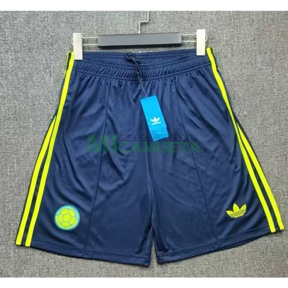 Pantalón Corto Colombia Segunda Equipación Mundial 2026 Azul Oscuro