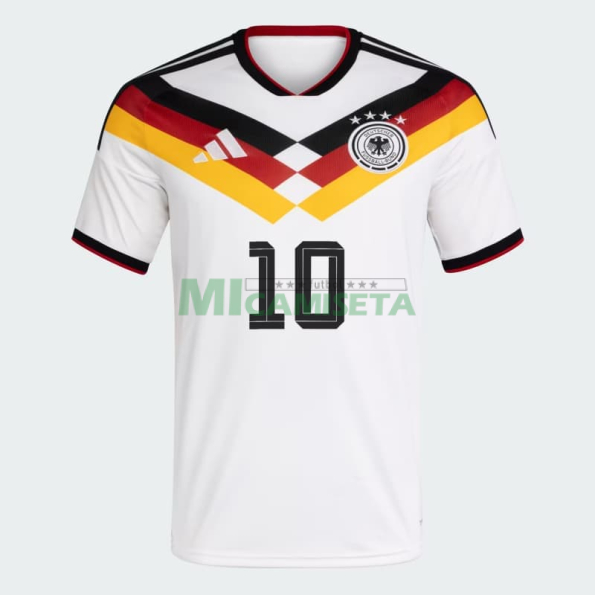 Camiseta Musiala 10 Alemania Primera Equipación 2026 Blanco
