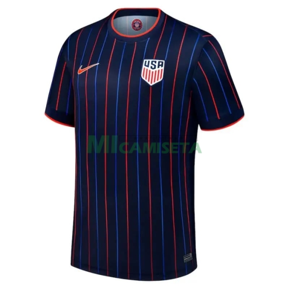 Camiseta EE.UU. Segunda Equipación 2025 Azul Marino