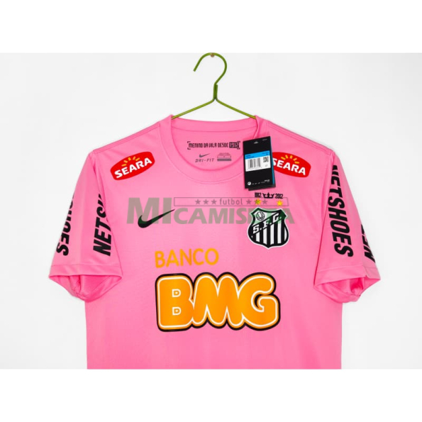 Camiseta Santos FC Retro 2013 Rosa