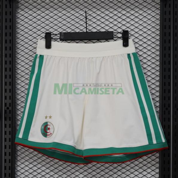Pantalón Corto Argelia Primera Equipación Mundial 2026 Blanco (EDICIÓN JUGADOR)